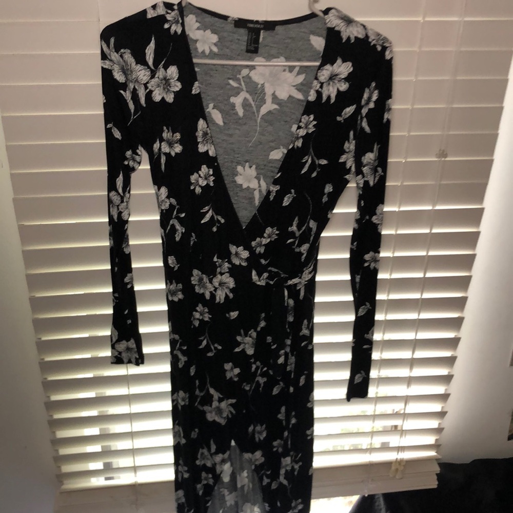 Floral ankle length dress